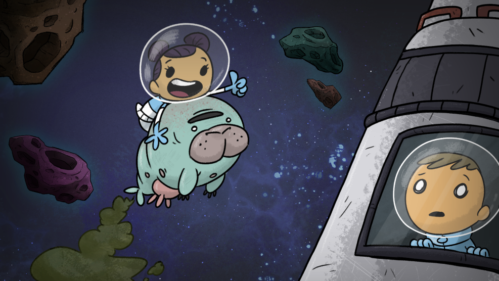 Oxygen Not Included Art Girl