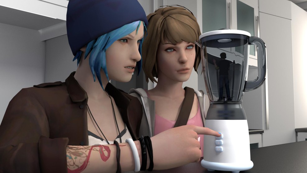 Max Collfield and Chloe in bed