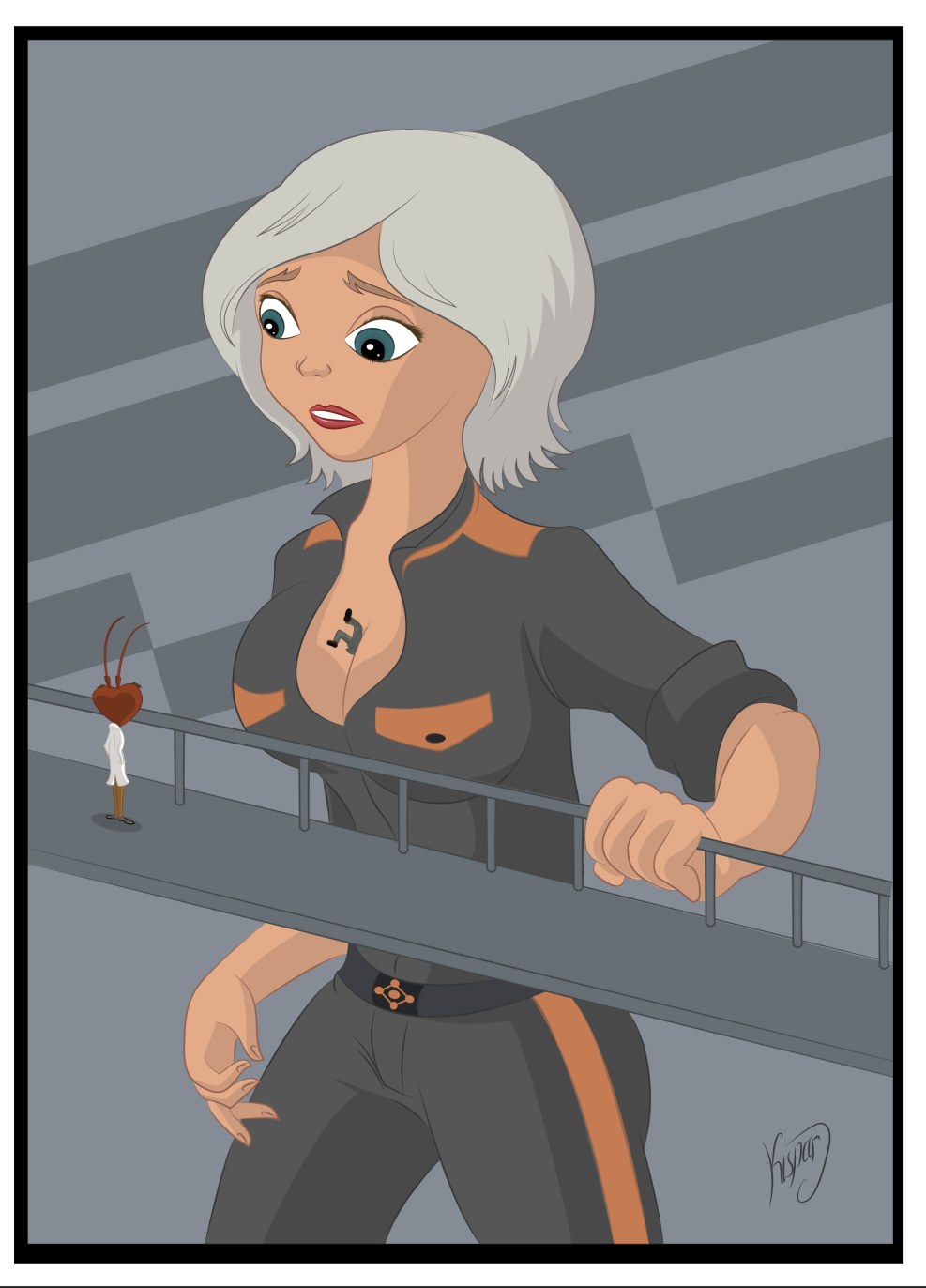 Monsters against aliens Susan Hentai