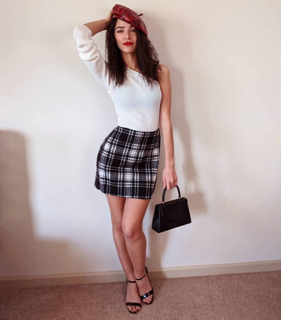 The picture is a vampire couple