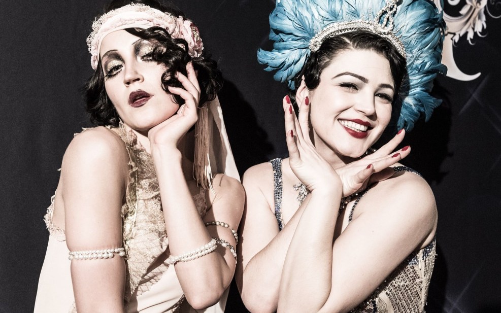 Stone photo of him with girls