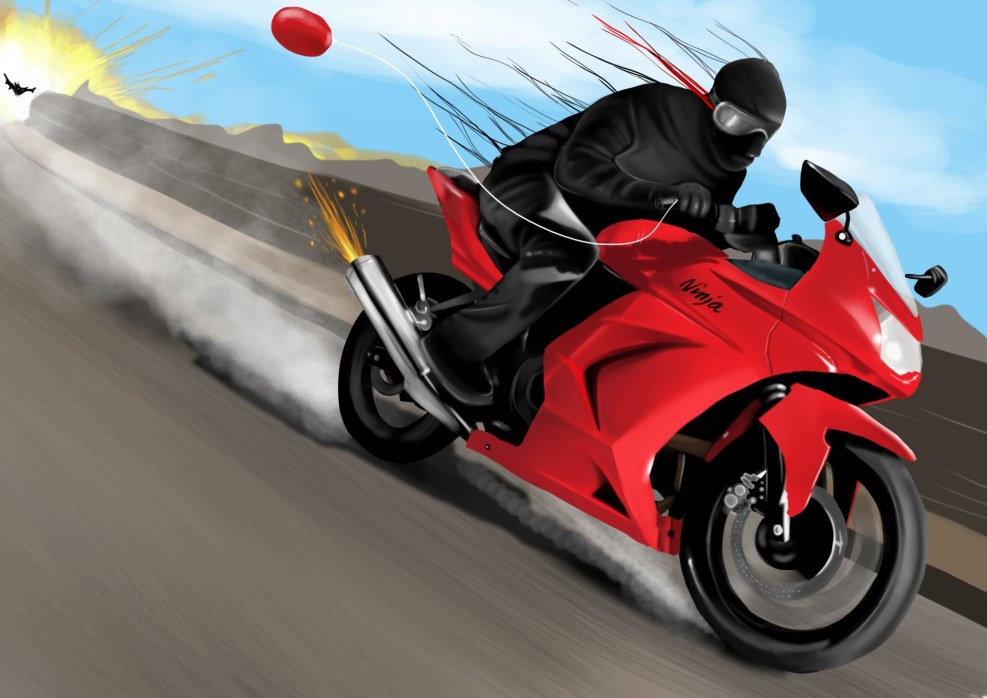 Love of motorcyclists