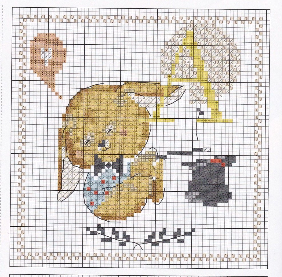 French embroidery Veronica Aginer Scheme