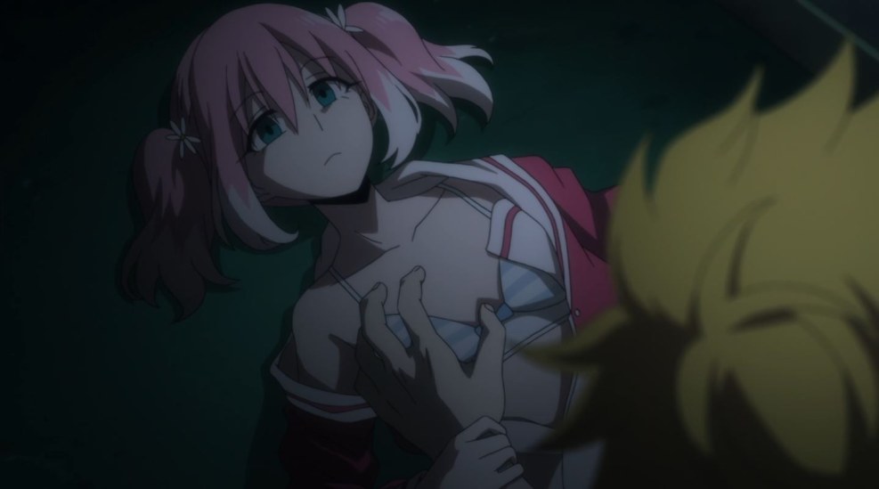 Embroidery scheme angel of love