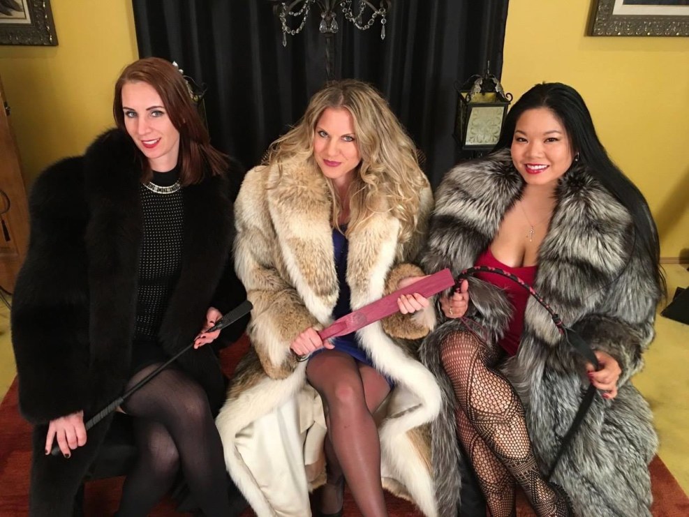 Lily Aldridge Fur Coat