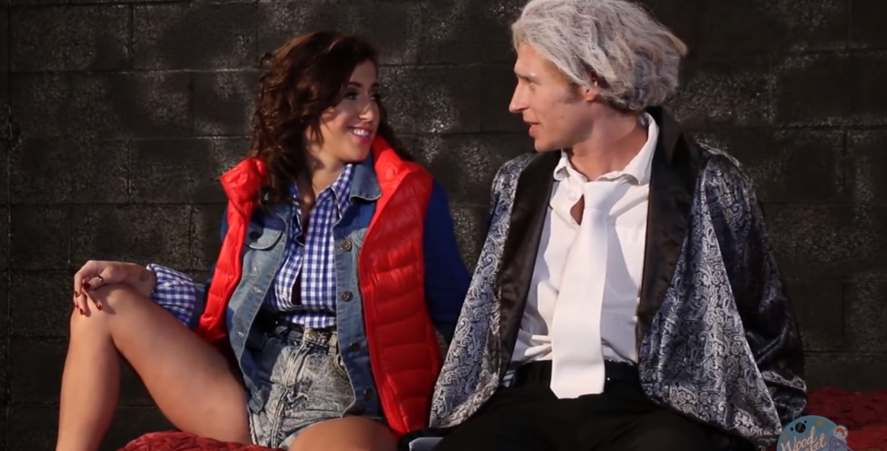 Back to the future parody