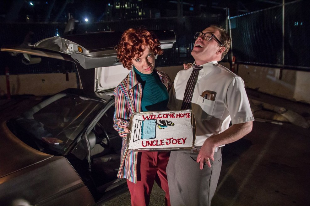 Back to the future 1985 George McFlay