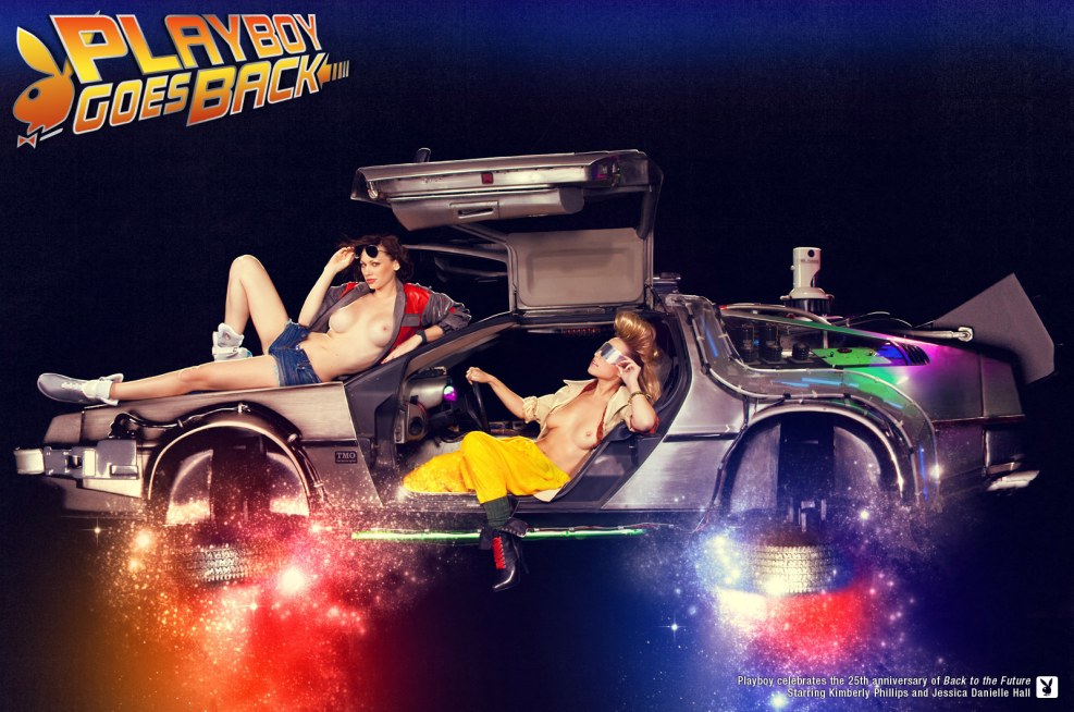 Lia Thompson in the film back to the future