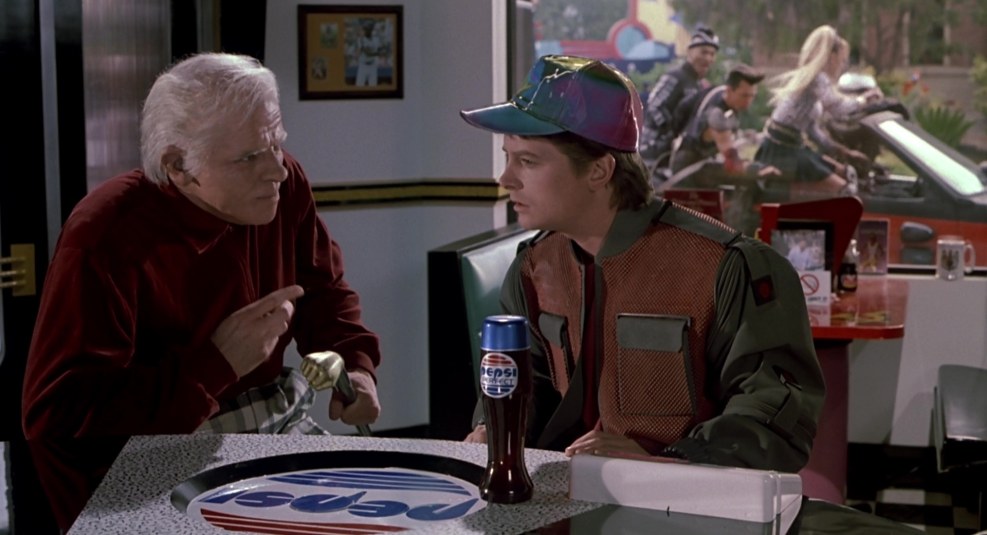 Dr. Emmet Brown and Marty McFlay