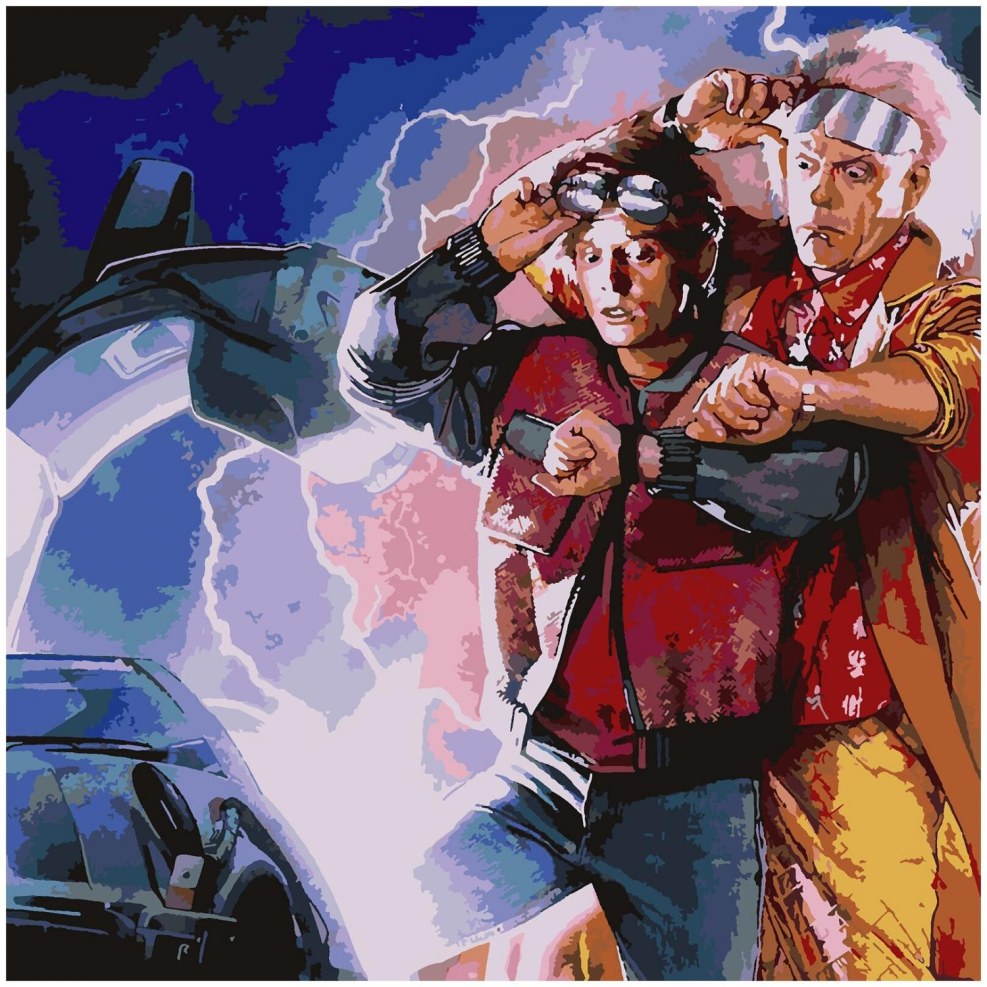 Back to the future poster