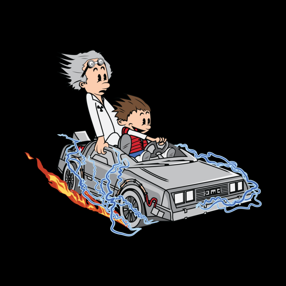 Emmett Brown Delorian