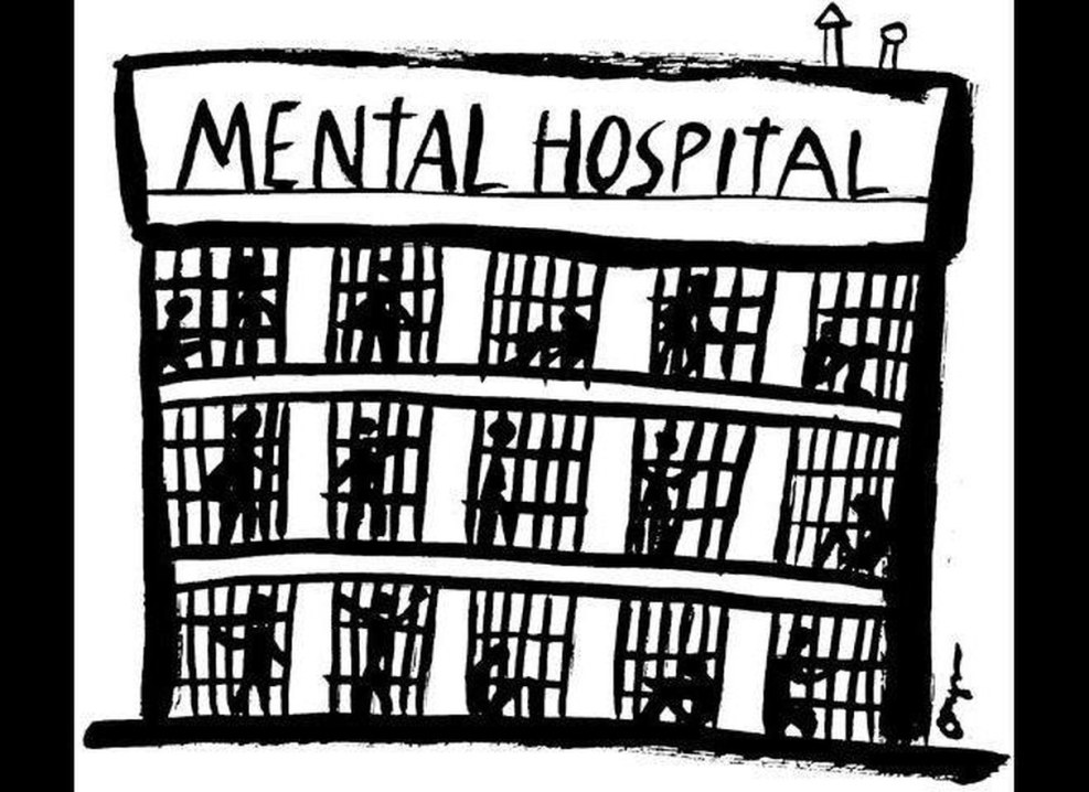 Mop man in the office