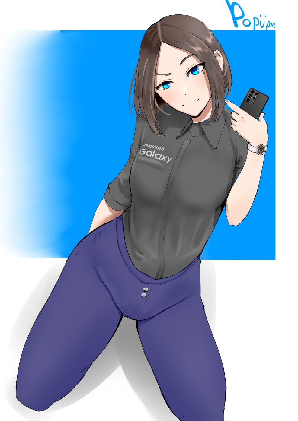 Virtual assistant Sam cosplay