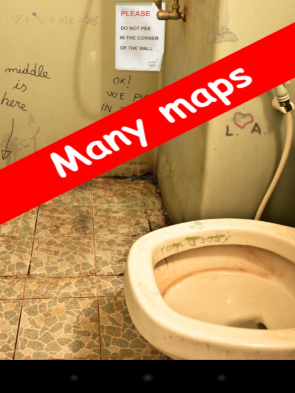 The toilet for lovers