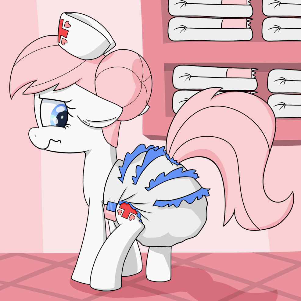 Nurse Redheart Diaper