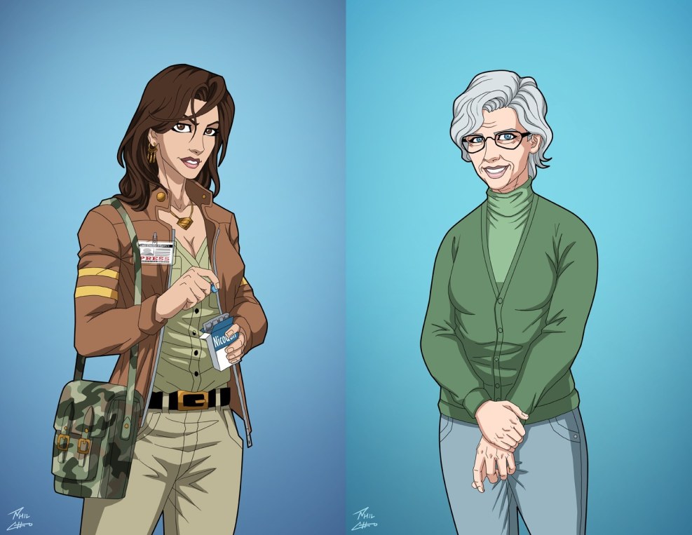 Pornography from the series of secrets of Smolville