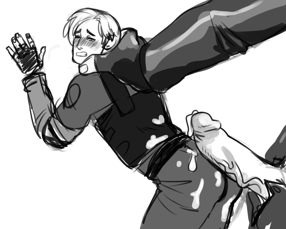 Tyrant/Leon Kennedy Hentai