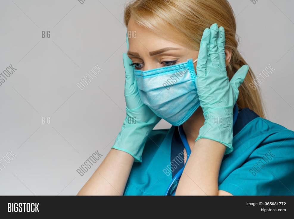 Latex gloves Woman Doctor