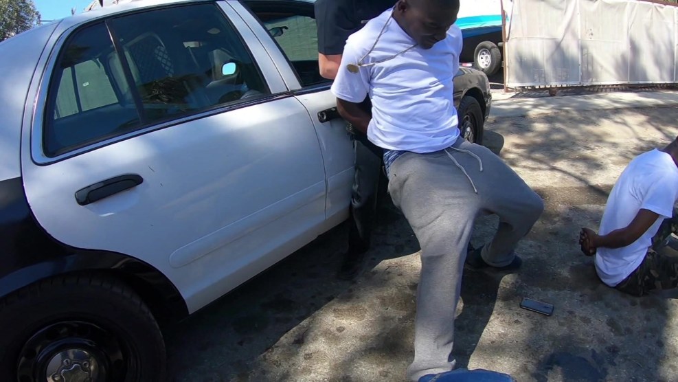 Fucked a police officer during interrogation