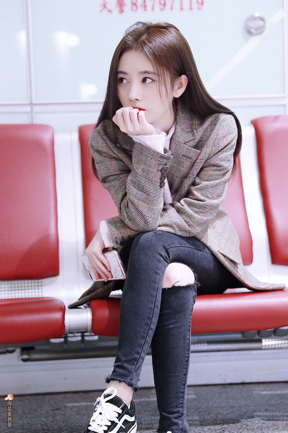 Ju jingyi black hair