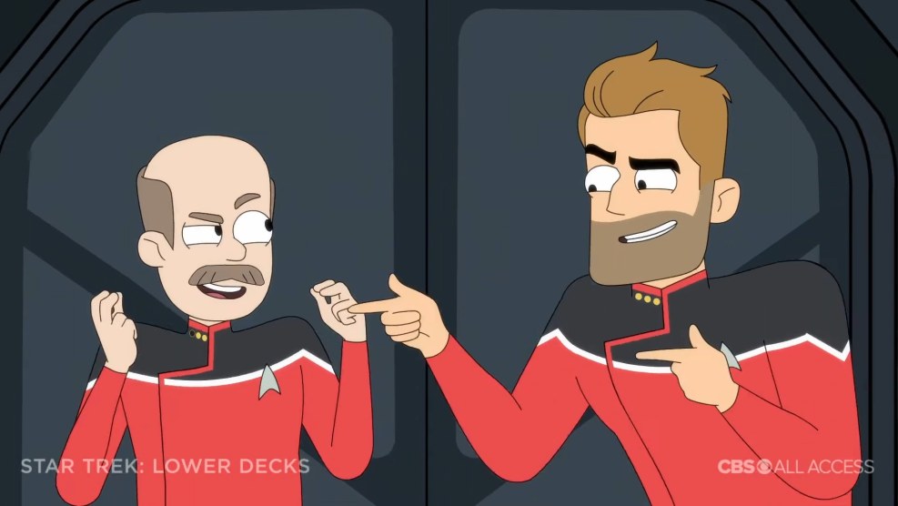 Star Way Lower decks animated series