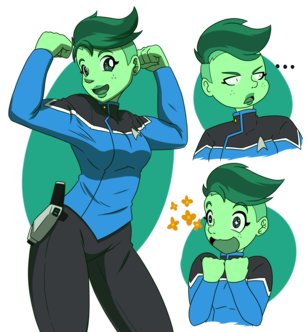 Star Way animated series 2020 Ensign Tendi