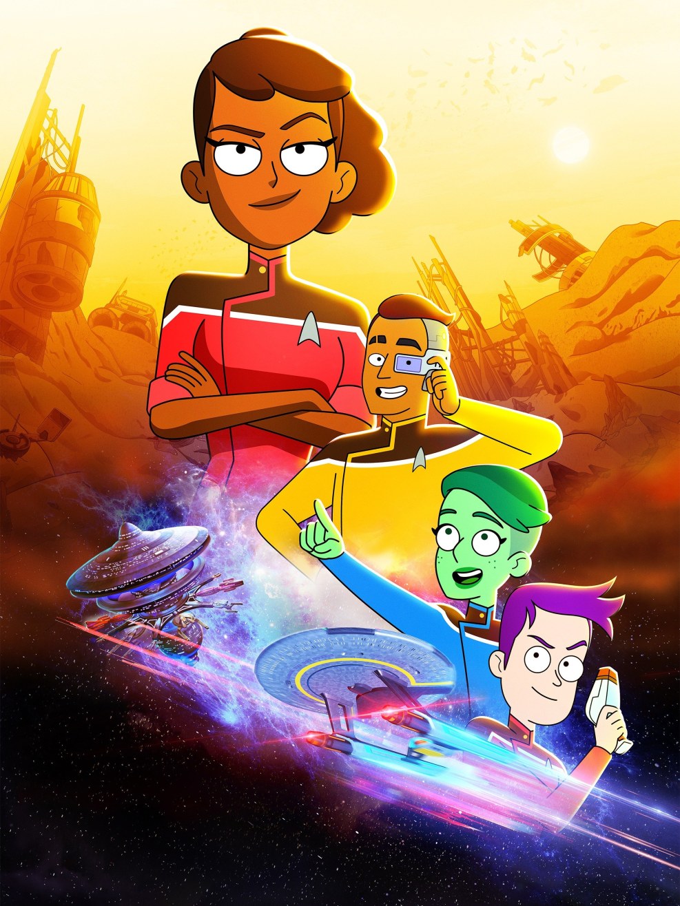 Star Trek 2021 animated series Naked people