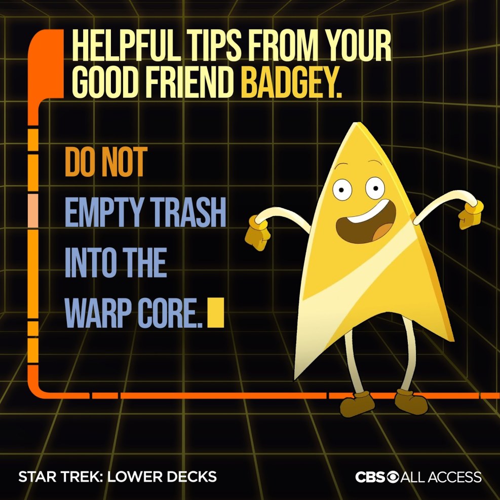 Star Way Lower decks animated series