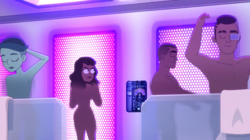 Star path of the lower decks of Samantha Rutherford