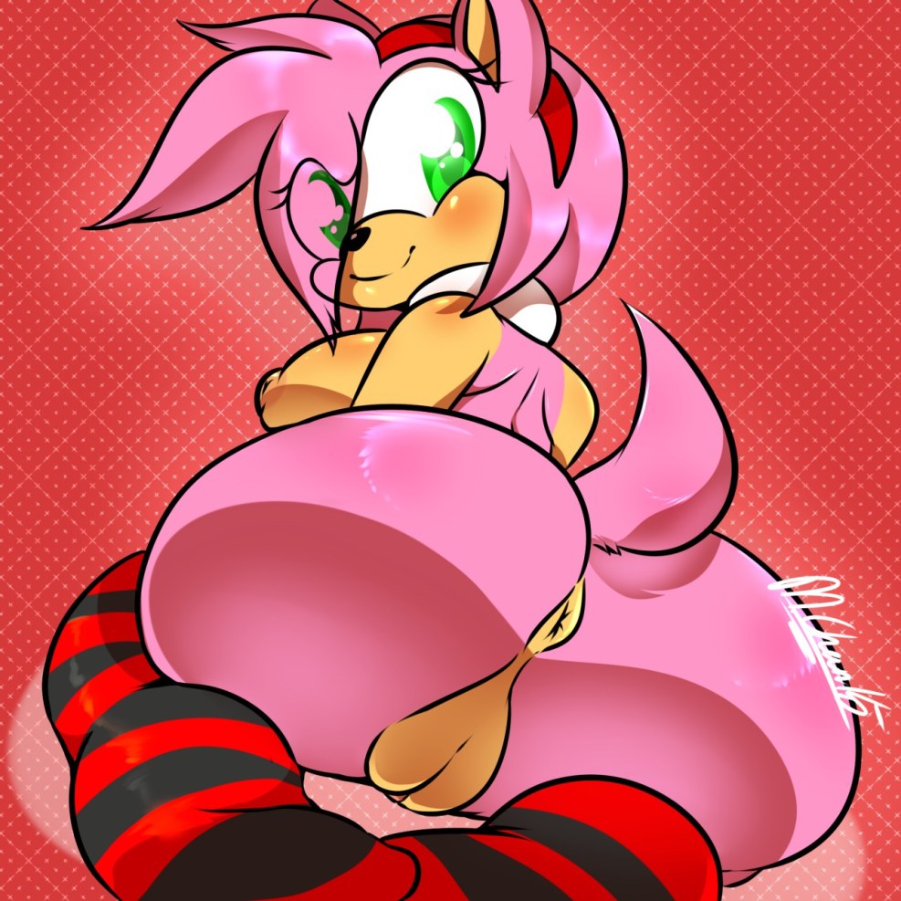 Sonic Amy Rose Rule 34 Big Boobs