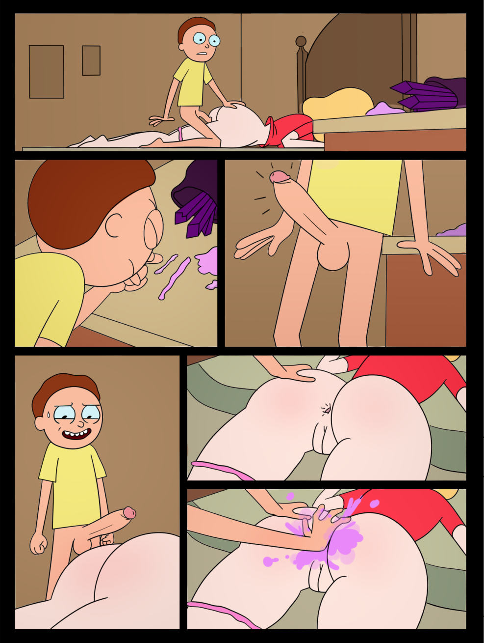 Incest comics Rick and Morty
