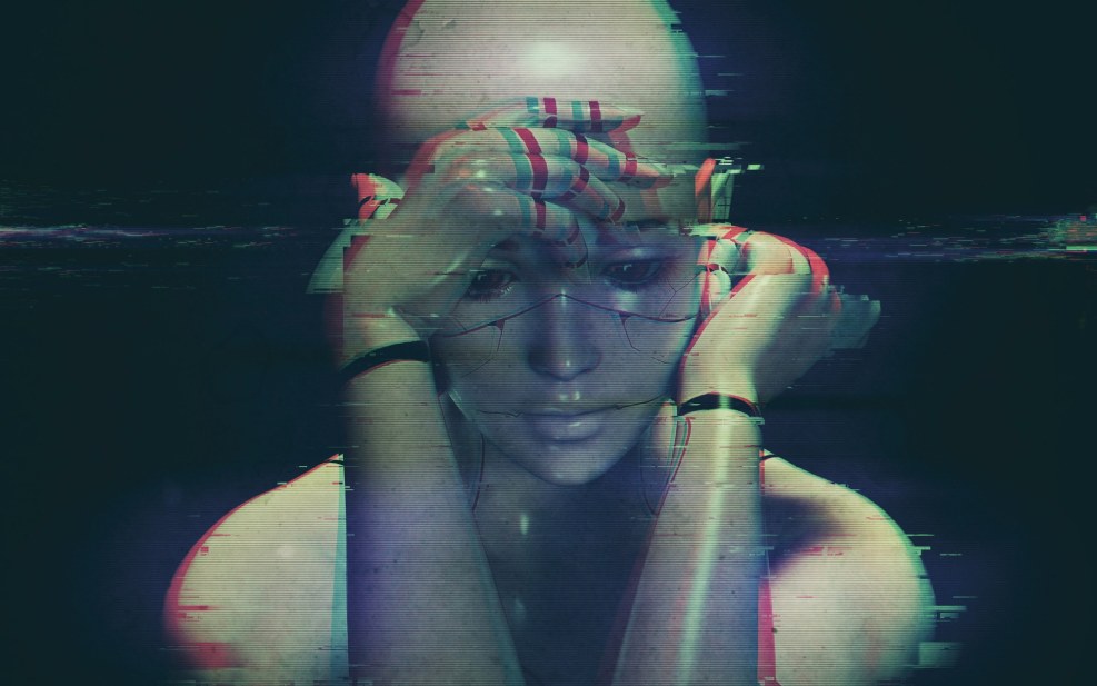 Glitch Art (background of mini-profile) Steam