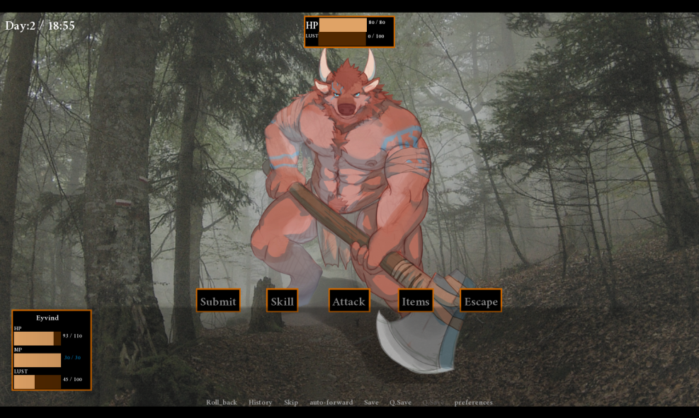 German Kern Hunter in Tavern