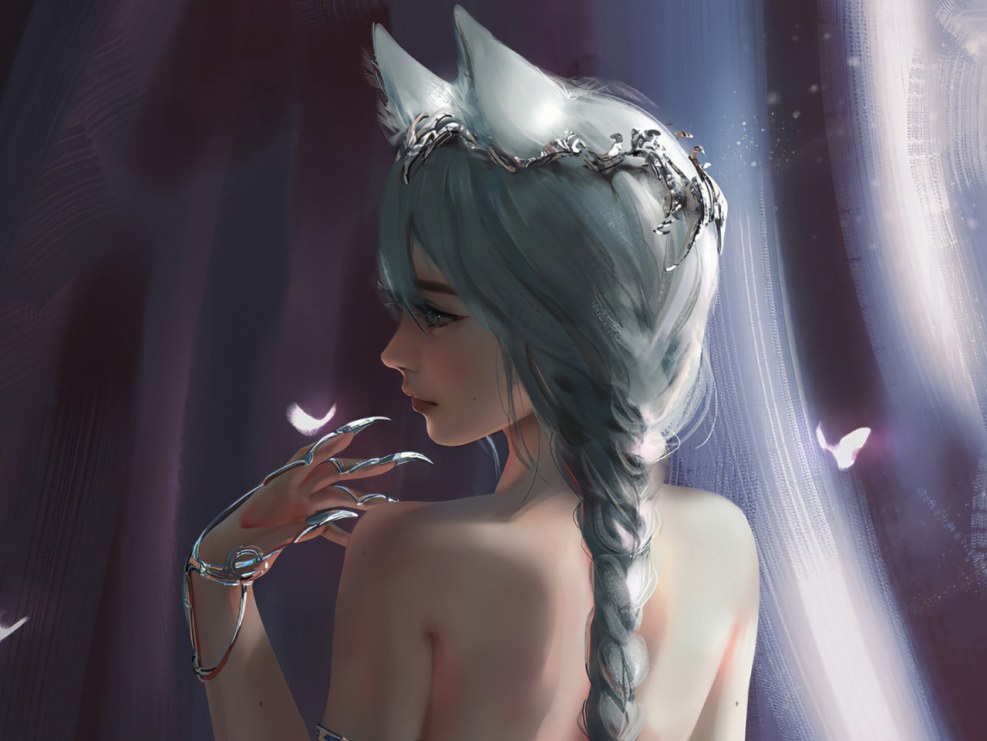 Wlop Emilia in armor