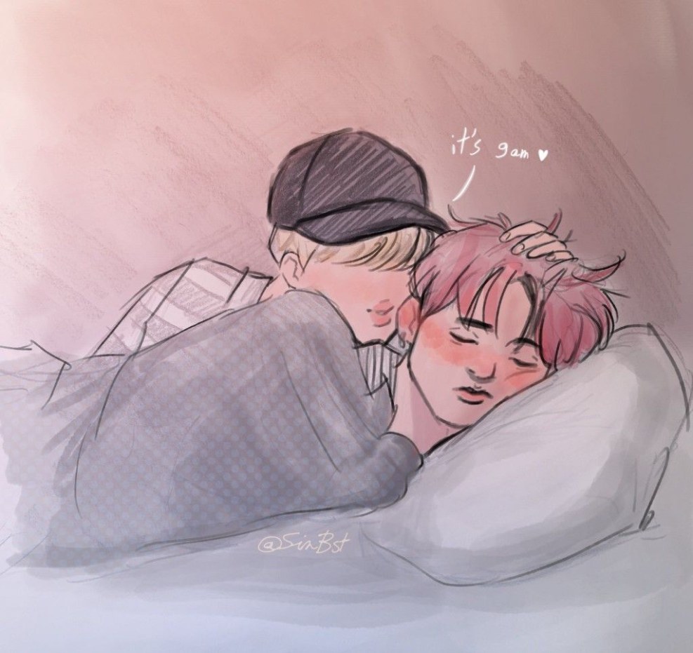 Jimin and BTS Art 18