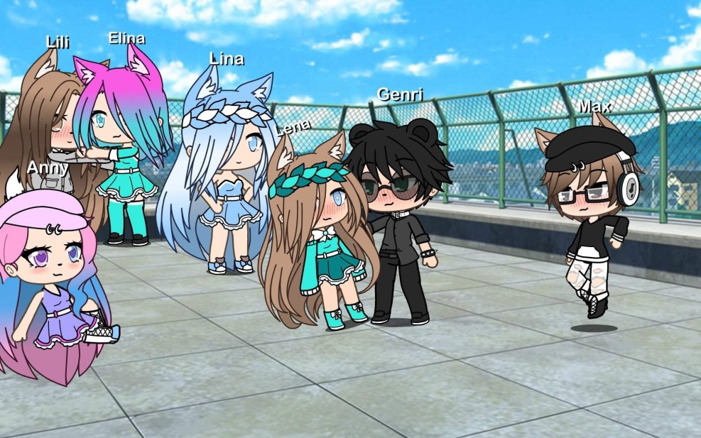 Gacha Life characters wallpaper