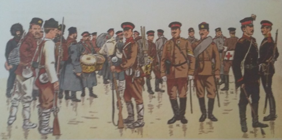 Balkan Map 1912 for Mapping