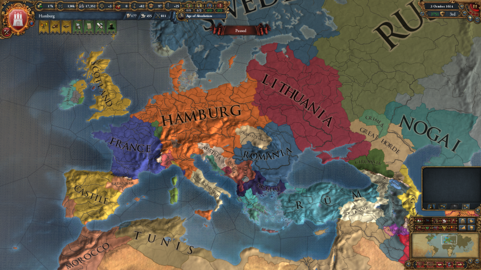 Balkans of the outskirts of the Empires of Illustrations