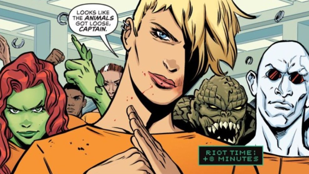 Batman Baba with a swastika