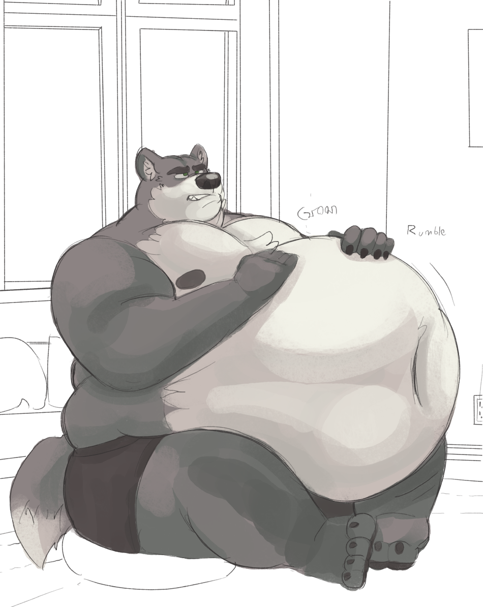 Furry Chubby Man