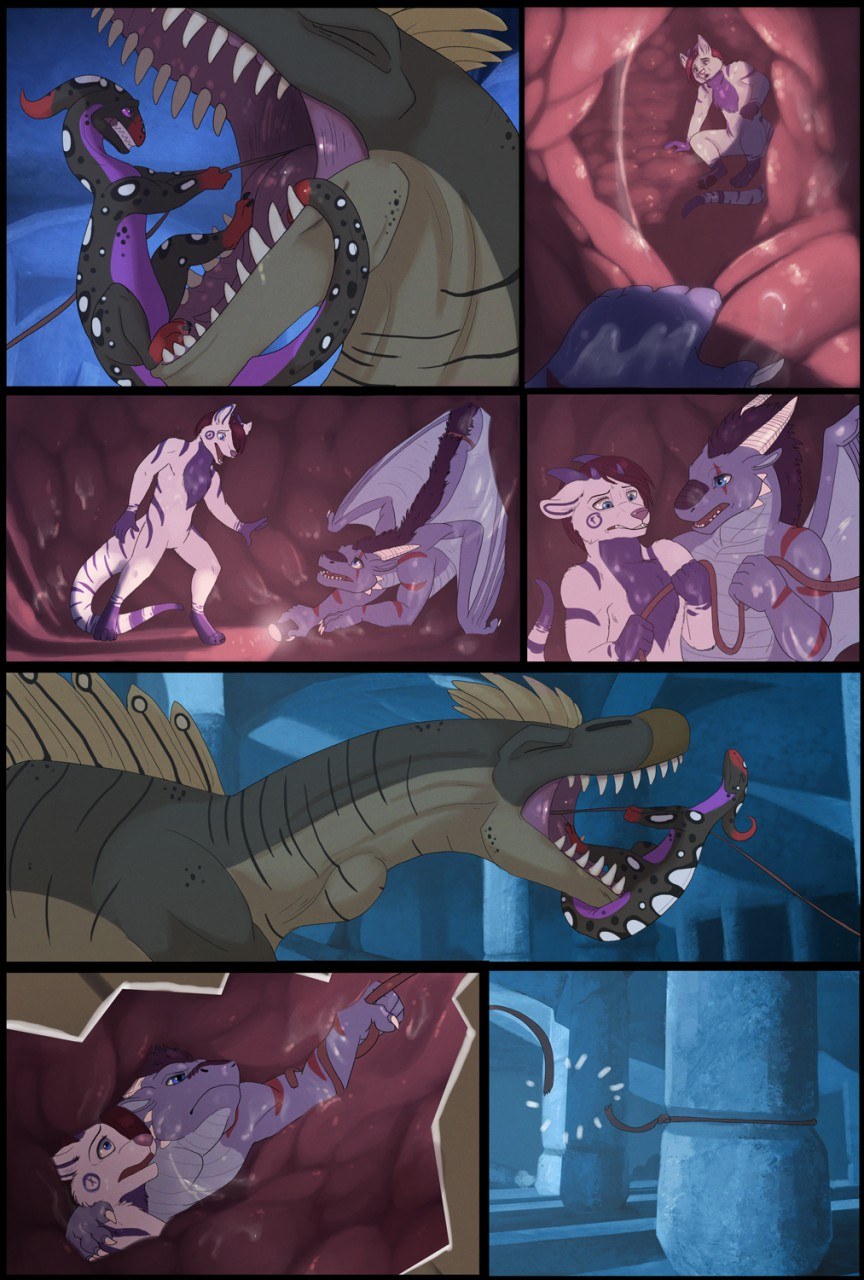 Vore Dragons comics