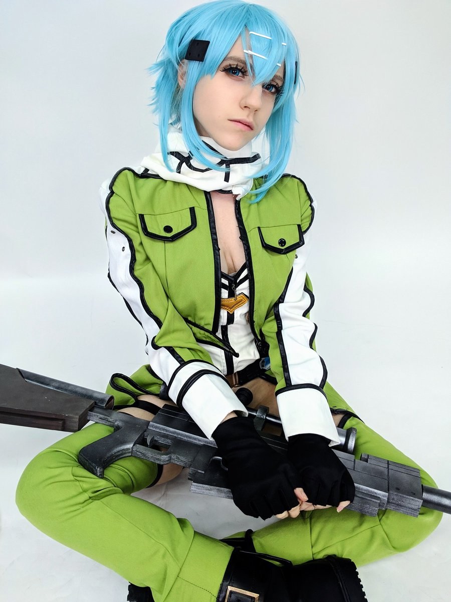 PITYKITTY SINON COSPLAY (51 photos)