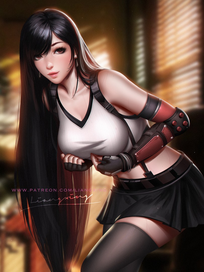 Tifa Lockhart 3D bikini