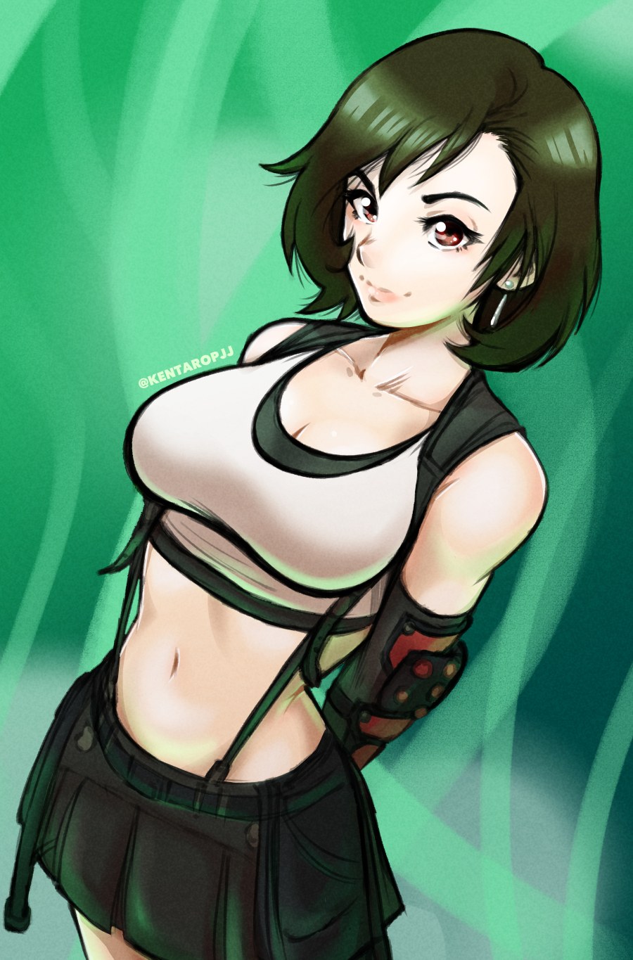 Lara Croft and Tifa Lockhart (64 photos)