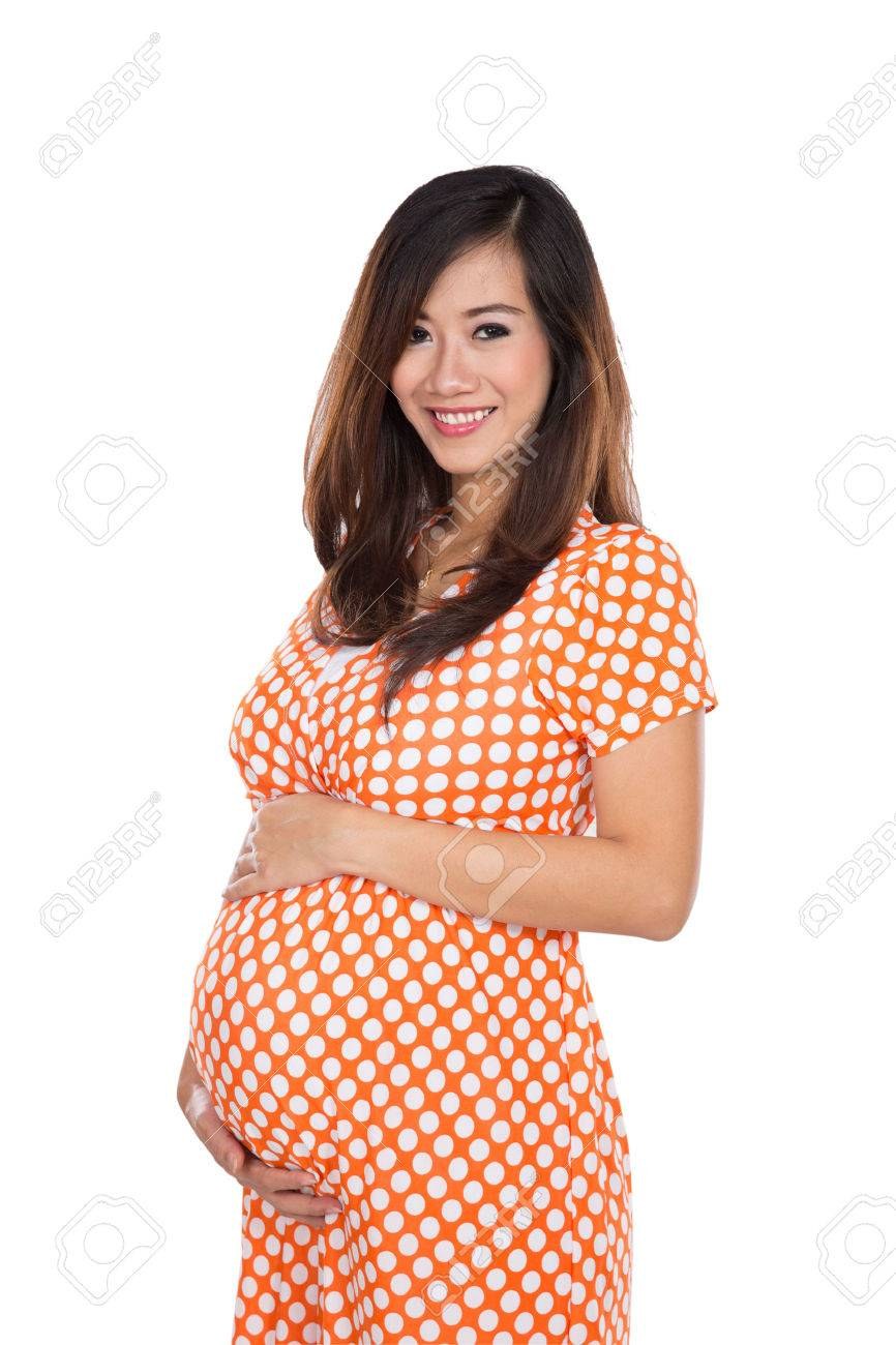 Pregnant Asian Stock