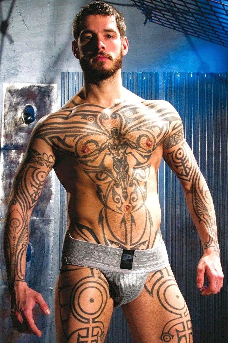 Tattooed porn actor