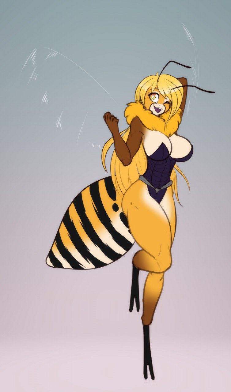 Erotic costume of bee