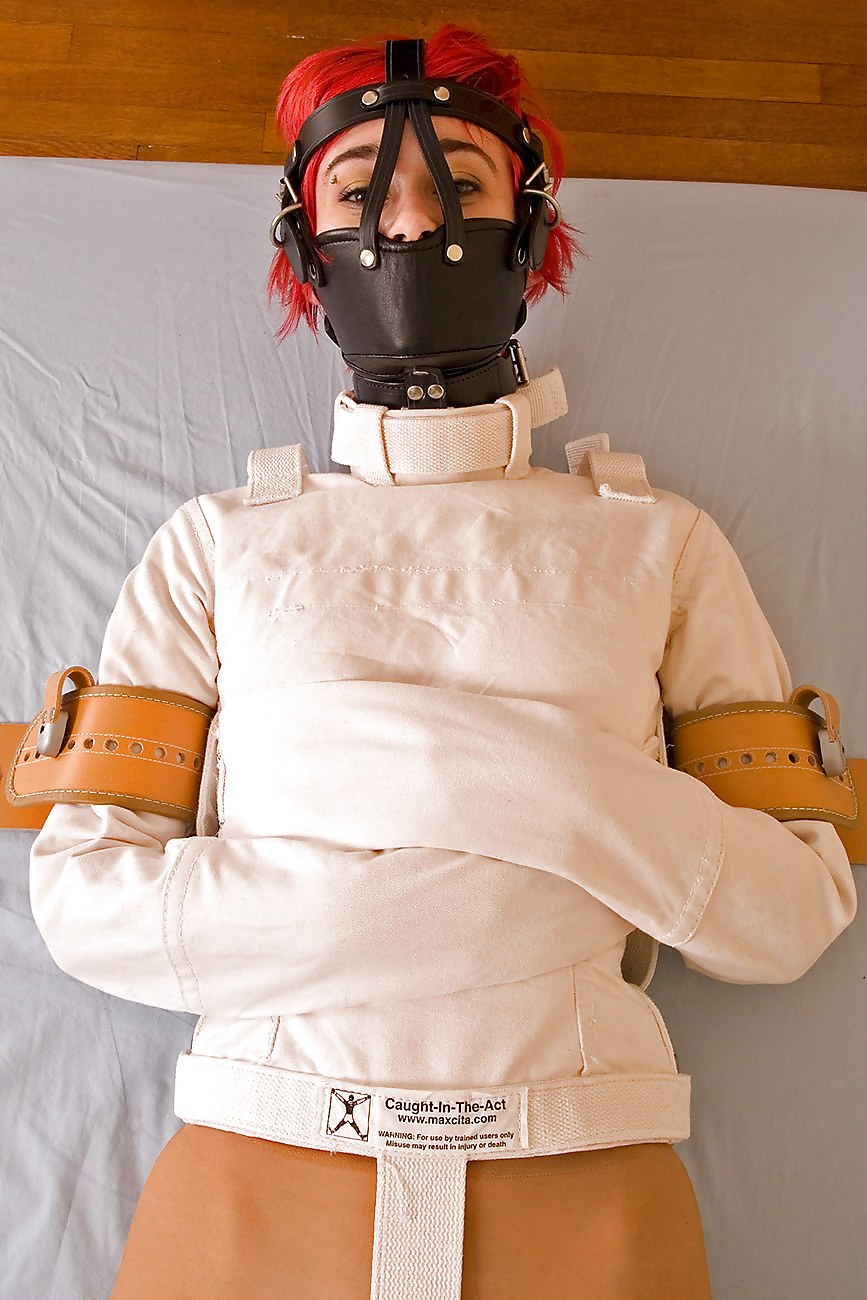 Girl in a native shirt BDSM