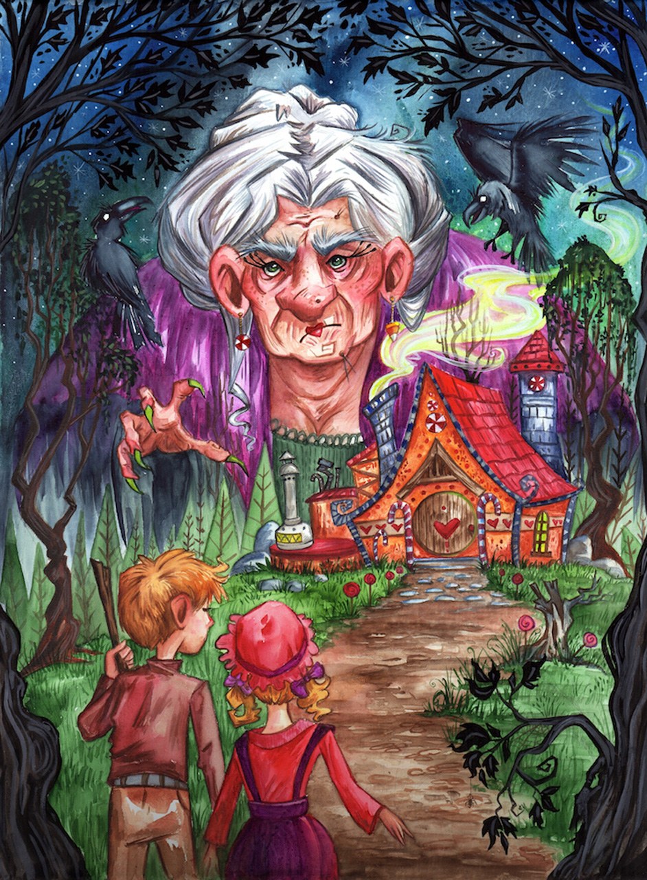 Witch from Genzel and Gretel