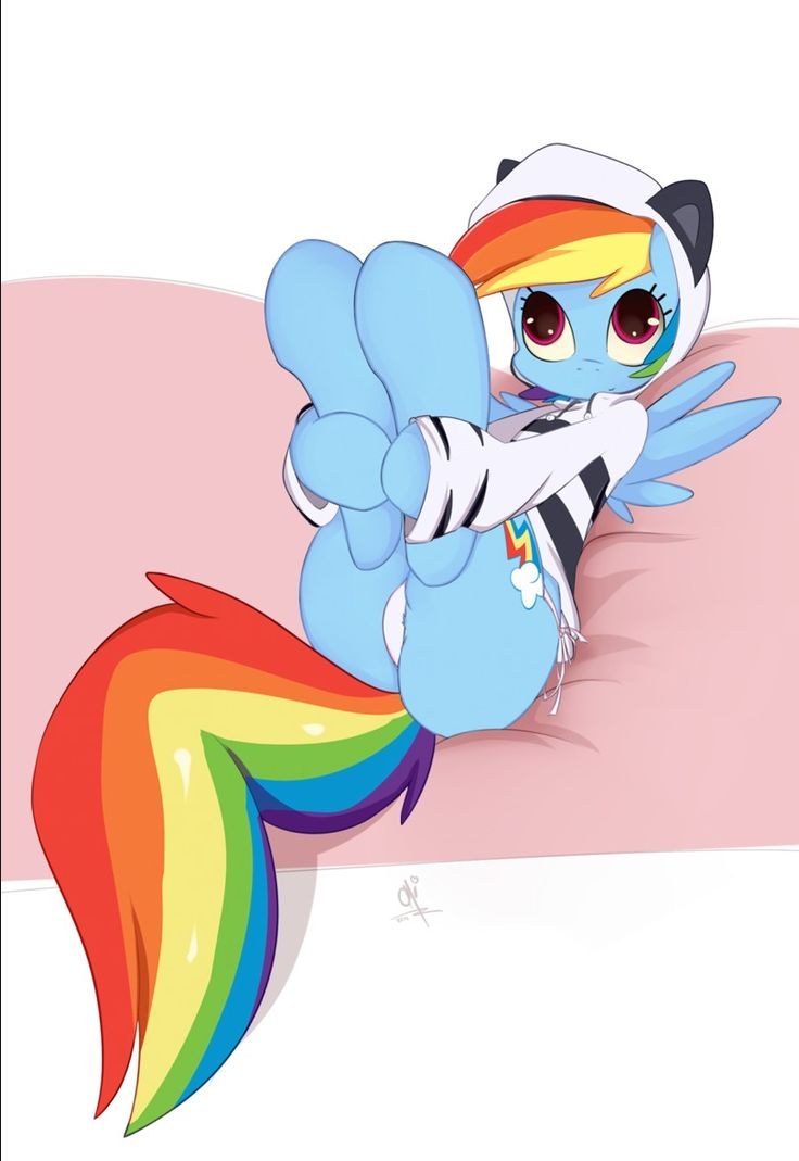Futu Rainbow Dash Cums